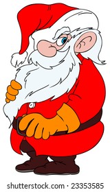 Cartoon Santa Claus