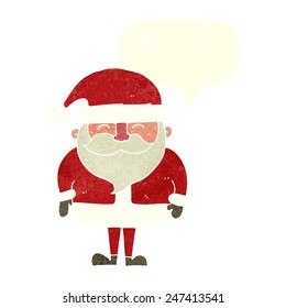 cartoon santa claus