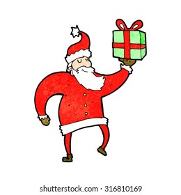 cartoon santa claus