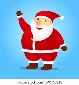 cartoon Santa Claus