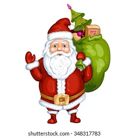 Cartoon Santa Claus
