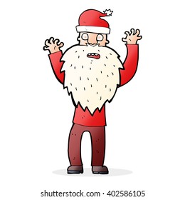 cartoon santa claus