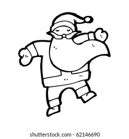 caricatura santa claus