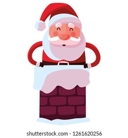 Cartoon santa claus design