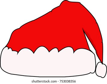 Cartoon Santa Claus Hat