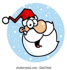 Cartoon Santa Face