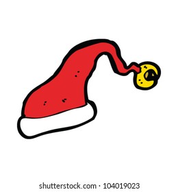 cartoon santa hat cartoon santa hat