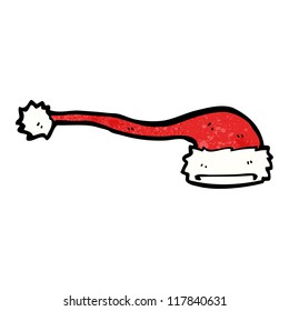 cartoon santa hat