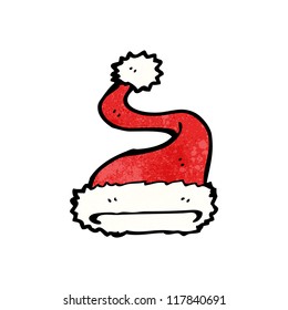 cartoon santa hat