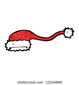 cartoon santa hat