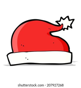 cartoon santa hat