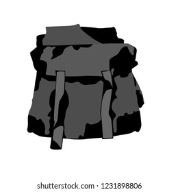 Cartoon satchel illustration vector