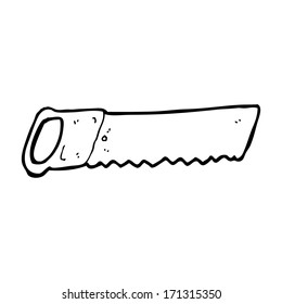 cartoon saw