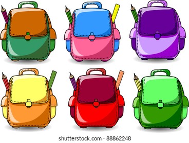 Cartoon School Bag