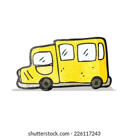 autobús escolar de dibujos animados