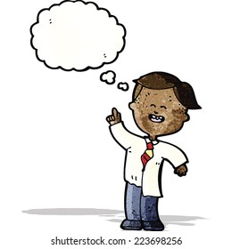 escolar de dibujos animados
