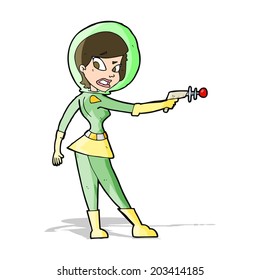caricatura de ciencia ficción