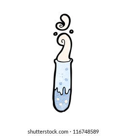 cartoon science experiment