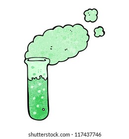 cartoon science experiment