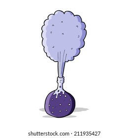 experimento de ciencia de dibujos animados
