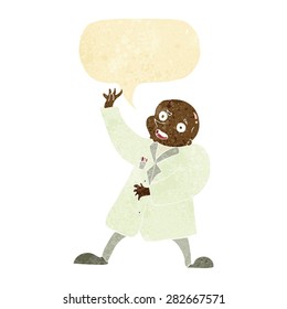 cartoon scientist