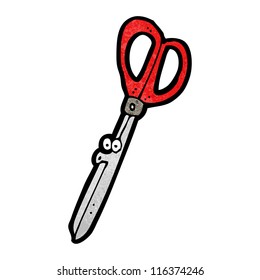 cartoon scissors