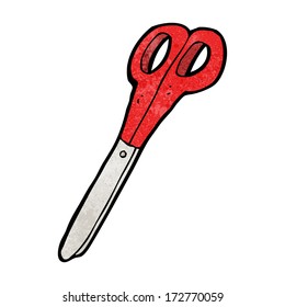cartoon scissors