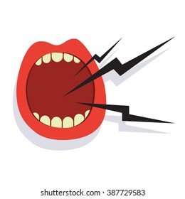 Screaming Face Stock Images, Royalty-Free Images & Vectors | Shutterstock