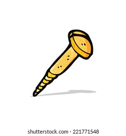 tornillo de dibujos animados