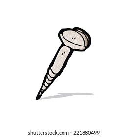 tornillo de dibujos animados