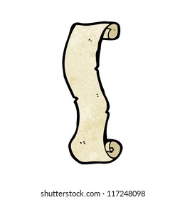 cartoon scroll