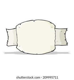 cartel de desplazamiento de dibujos animados