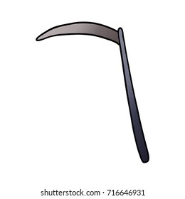 cartoon scythe