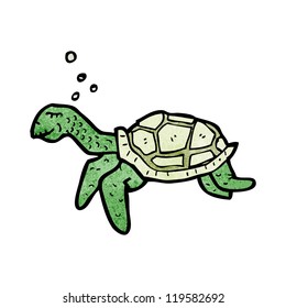 cartoon sea turtle