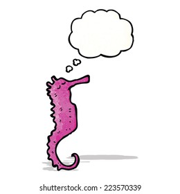 cartoon seahorse