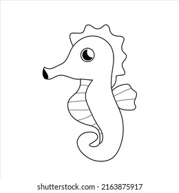 4,188 Outline seahorse Images, Stock Photos & Vectors | Shutterstock