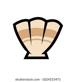 Cartoon Seashell Illustration