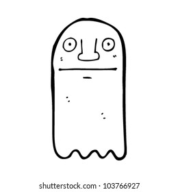 cartoon sensible ghost