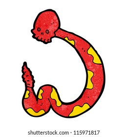 cartoon serpent