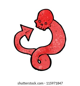 cartoon serpent