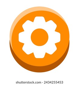 The cartoon setting Button is isolated.