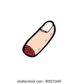 Cartoon Severed Finger