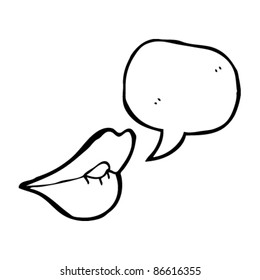 cartoon sexy lips