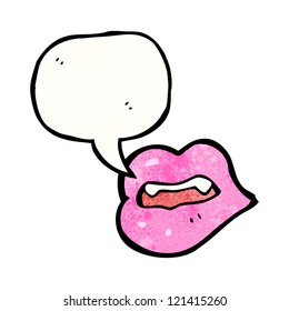 cartoon sexy vampire lips