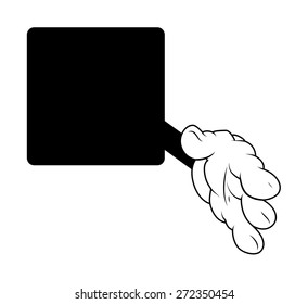 Cartoon Shake Hand Vector