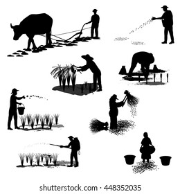cartoon shape about Farming vector design