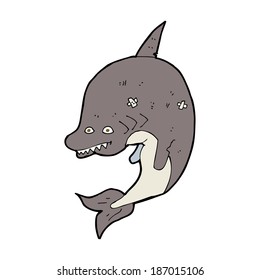 cartoon shark