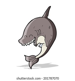cartoon shark