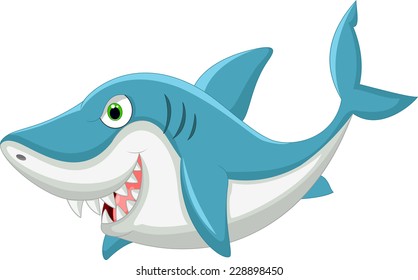 Cartoon shark