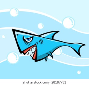 cartoon shark